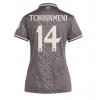 Real Madrid Aurelien Tchouameni #14 Tredjedrakt Kvinner 2024-25 Kortermet